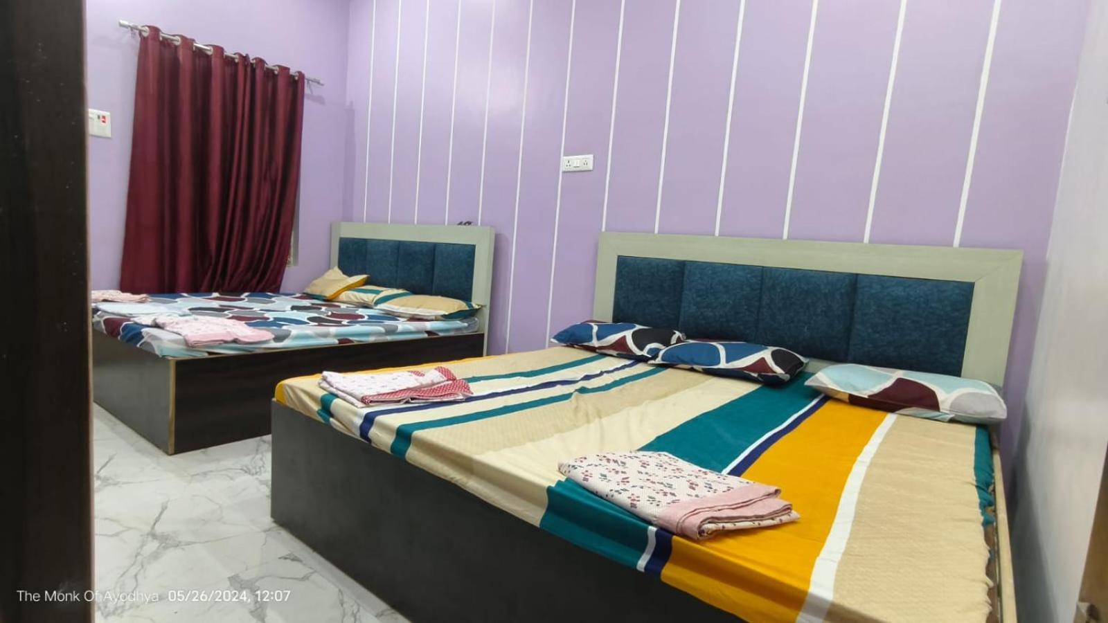 Shree Ayodhya Dham Guest House 300 Meter From Sri Ram Temple Free Pick Up , Drop , Breakfast & Wifi 외부 사진